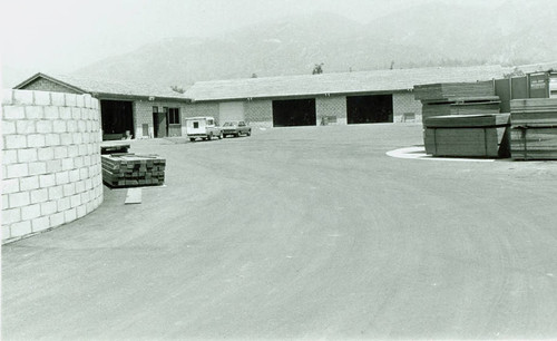 View of construction at El Cariso Golf Course