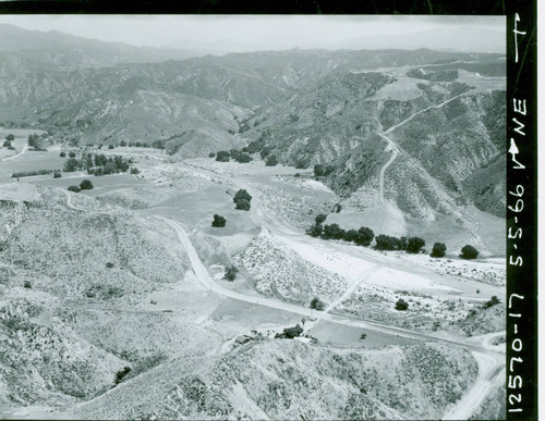 Aerial view of Castaic Lake