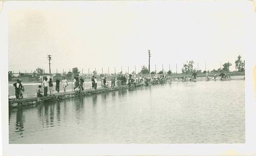 View of Alondra Park lake