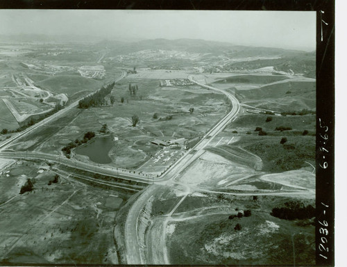 Aerial view of Diamond Bar Golf Course