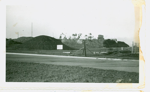 View of construction of the gymnasium at Jesse Owens Park