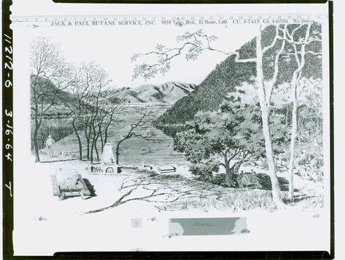 Image of illustration of picnic area