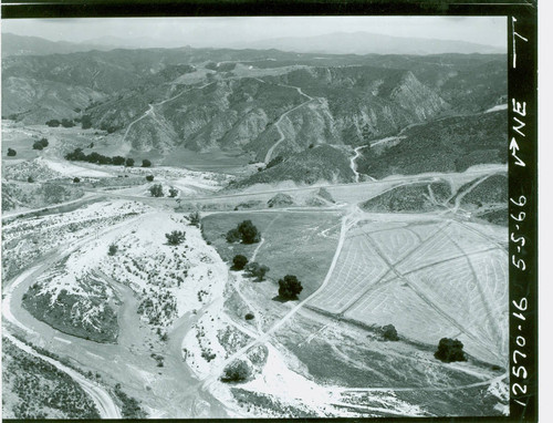 Aerial view of Castaic Lake