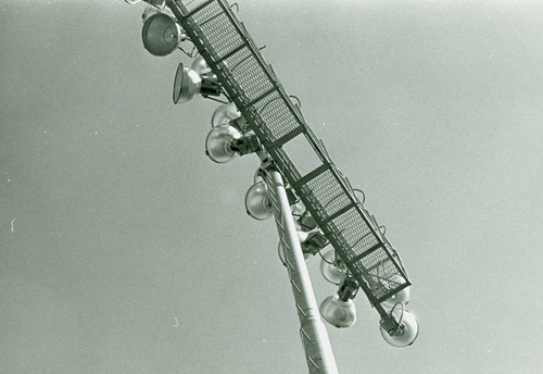 View of the field lighting fixture at Belvedere Park