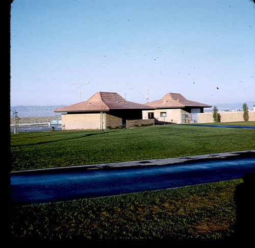 View of Apollo Park comfort stations