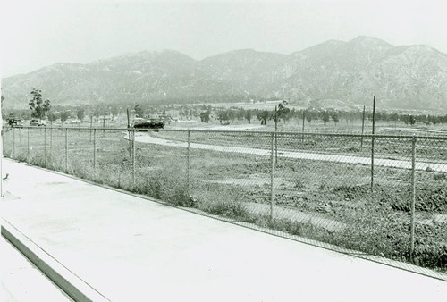 View of construction at El Cariso Golf Course