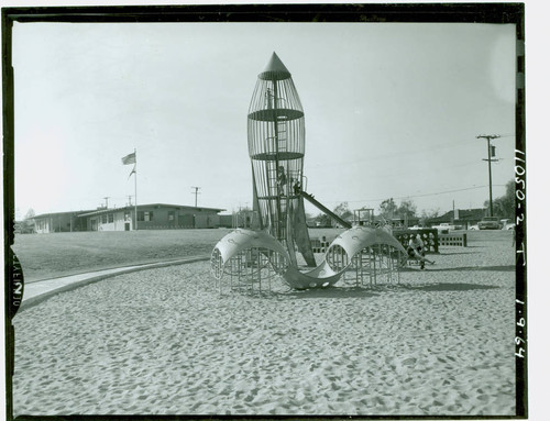 View of the Adventure Park playground