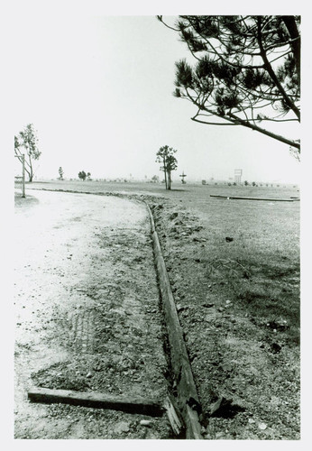 View of construction of Victoria Golf Course