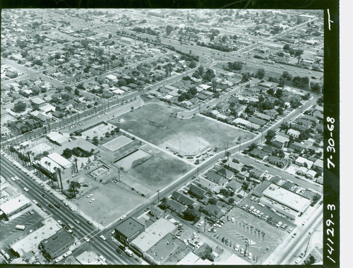 Aerial view of Salazar Park