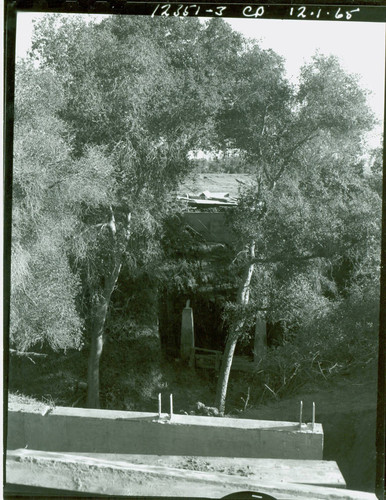 View of construction of Marshall Canyon Golf Course