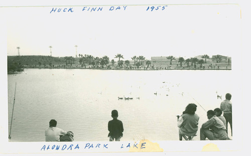 View of Alondra Park lake