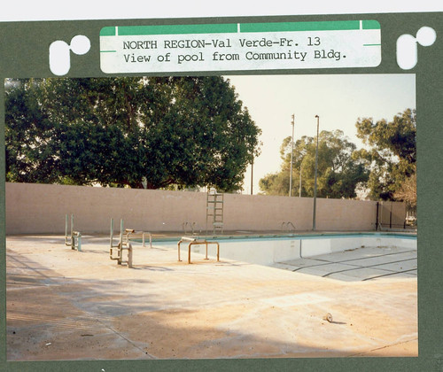 View of the pool at Val Verde Park