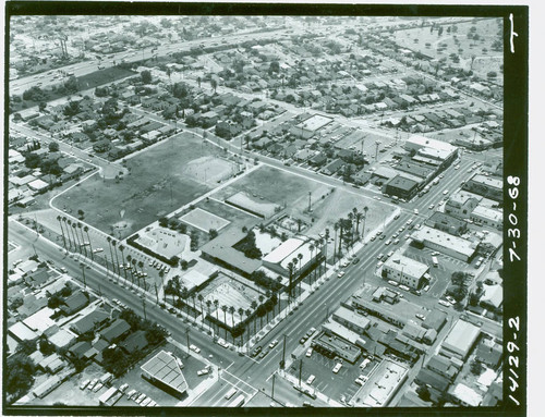 Aerial view of Salazar Park