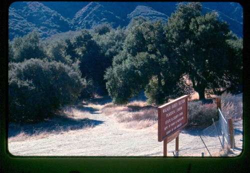 View of the Walker Ranch section at Placerita Canyon Natural Area