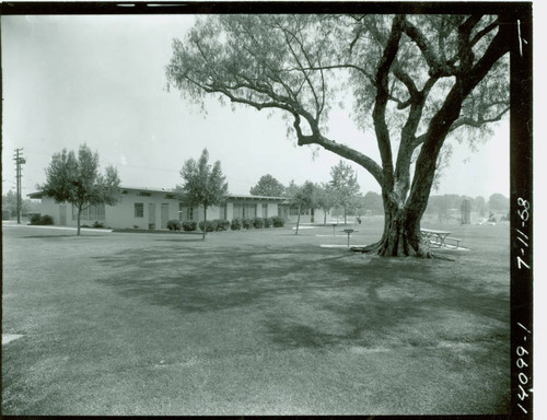 View of the Adventure Park community building