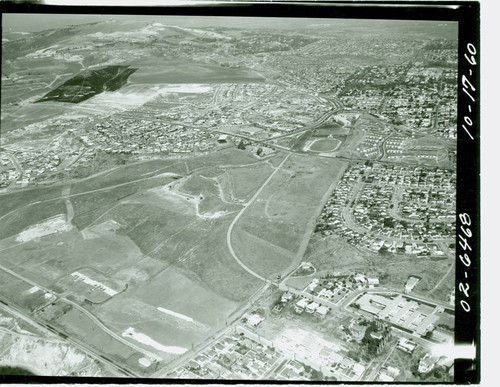 Aerial view of Deane Dana Friendship Park and Nature Center