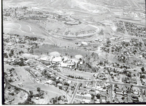 Aerial view of City Terrace Park