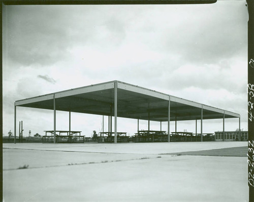 View of picnic shelter at Mona Park