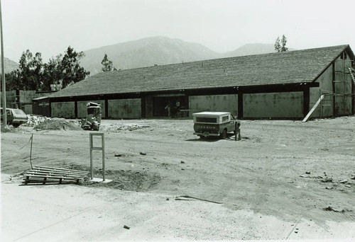 View of construction at El Cariso Golf Course