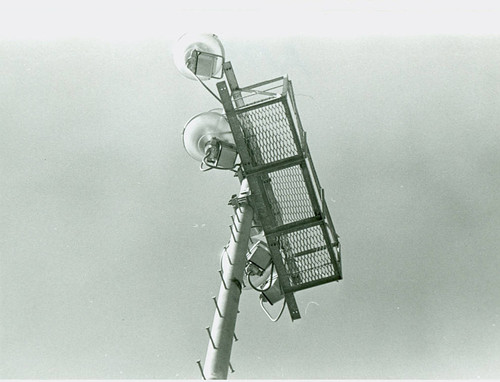 View of the field lighting fixture at Belvedere Park