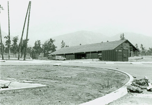 View of construction at El Cariso Golf Course