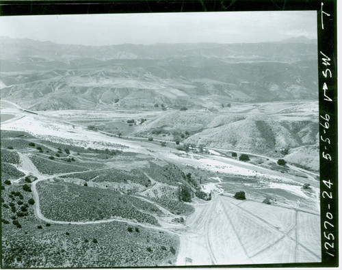 Aerial view of Castaic Lake