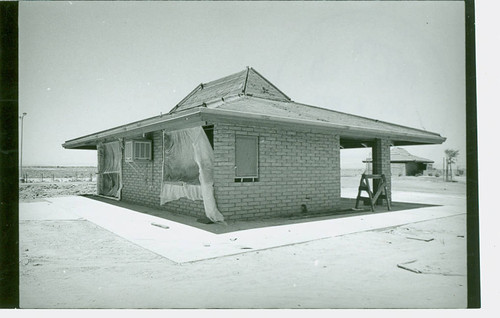 View of construction of Apollo Park office