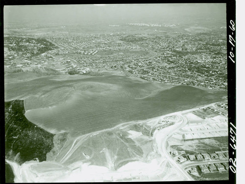 Aerial view of Deane Dana Friendship Park and Nature Center