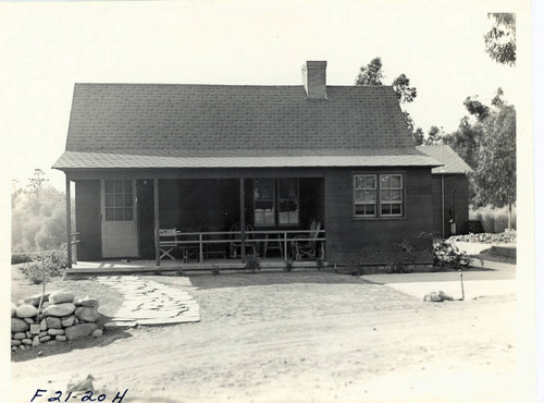 View of the Ranger Residence at Charles S. Farnsworth Park