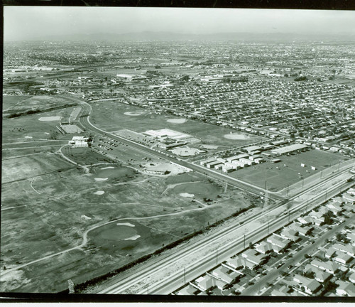 Aerial view of Victoria Park