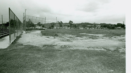 View of baseball field at Belvedere Park