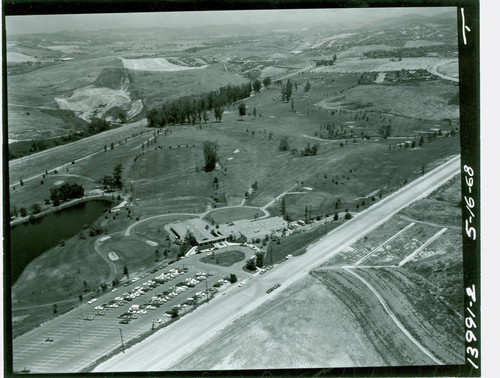 Aerial view of Diamond Bar Golf Course