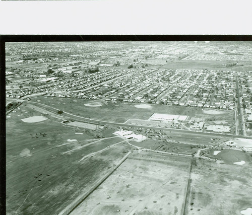 Aerial view of Victoria Park