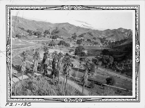 Aerial view of Val Verde Park