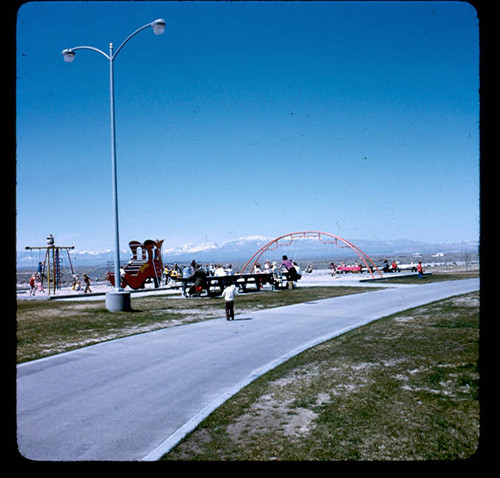 View of Apollo Park playground