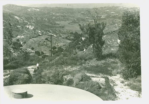 Aerial view of Val Verde Park