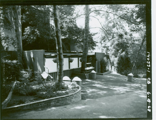 View of the concession stand at the Hollywood Bowl