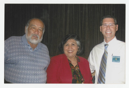 Supervisor Gloria Molina at a volunteers honoring ceremony, El Monte, California