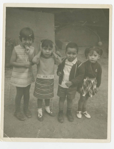 Children at Loma Vista Elementary School, Whittier, California