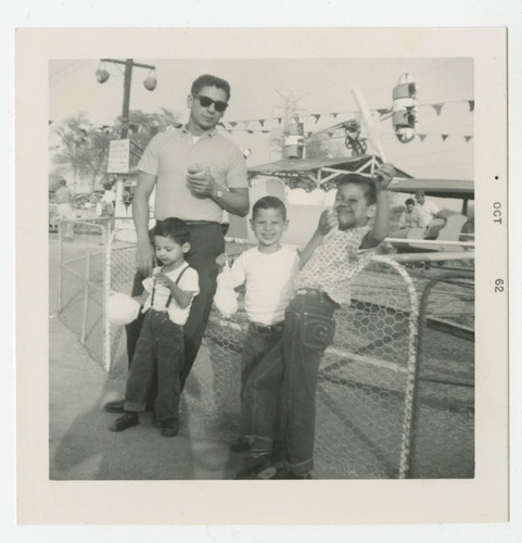 Holguin family at carnival