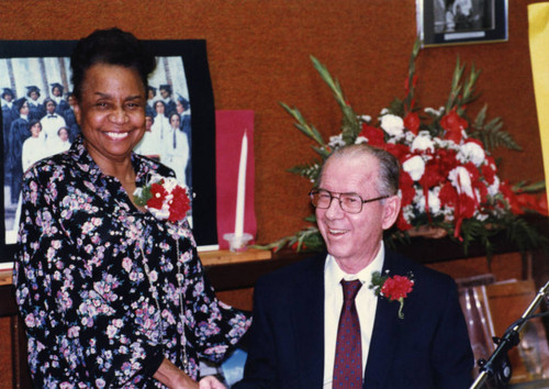 Member of Delta Sigma Theta and Kenneth Hahn