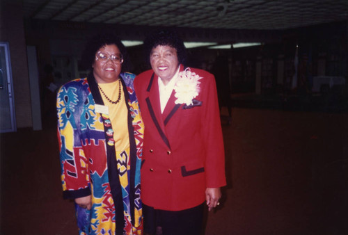 Fannie Love and Mayme Clayton at African American Living Legends Program