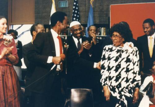 Honoree Sallie Martin and Attendees at African American Living Legends Program