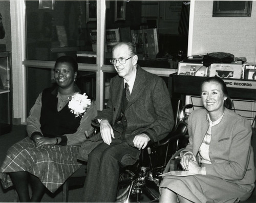 Gloria Naylor, Kenneth Hahn, and Linda Crismond