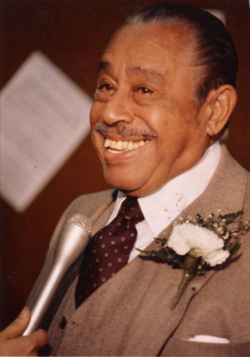 Cab Calloway Attends African American Living Legends Program