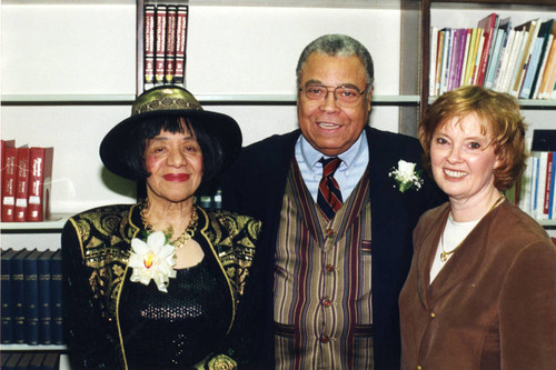 Honorees with County Librarian at African American Living Legends Program