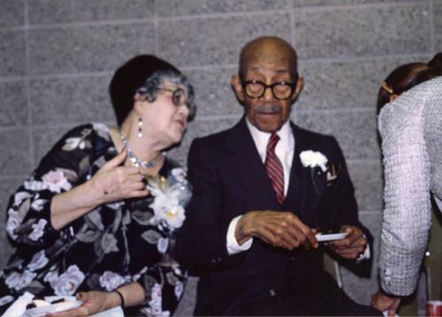 Eubie Blake and Mrs. Blake Attend African American Living Legends Program