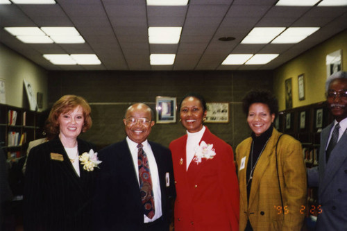 Honoree James P. Comer and Others during African American Living Legends Program