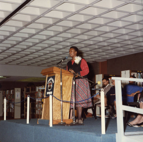 Gloria Naylor Speaks at African American Living Legends Program