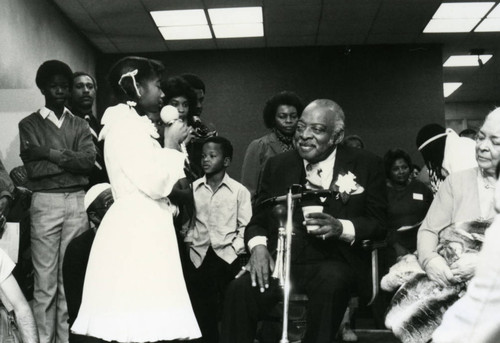 Young Woman Performs during African American Living Legends Program